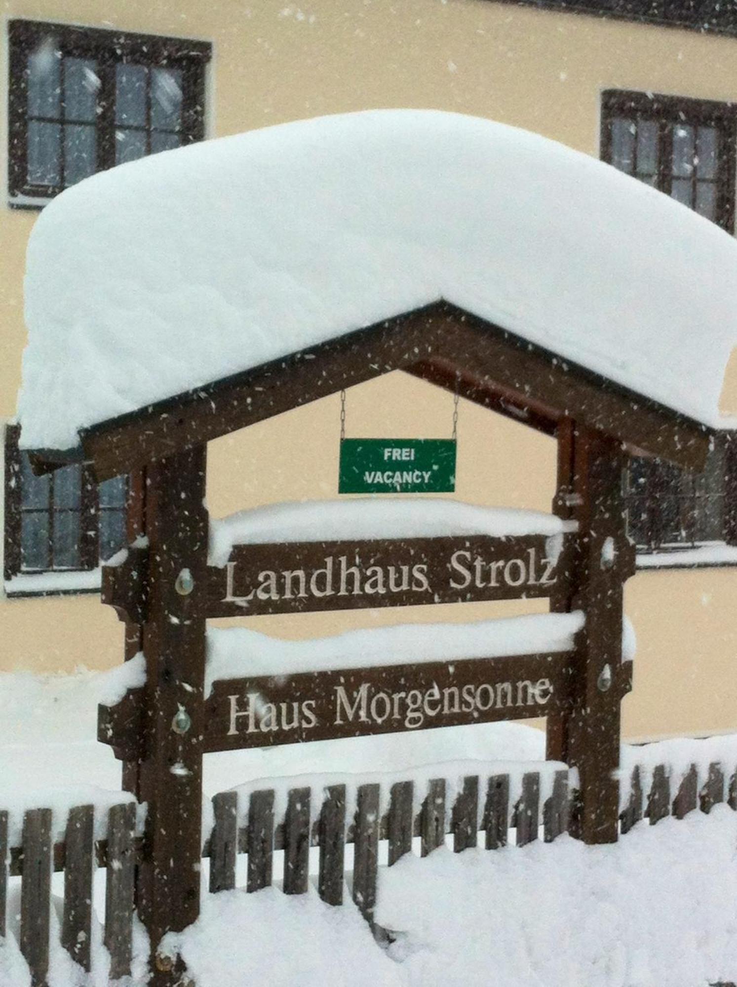 Landhaus Strolz Sankt Anton am Arlberg Bagian luar foto